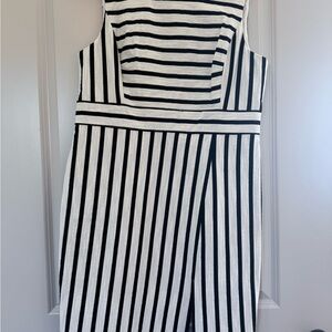 Ann Taylor Black and White Dress